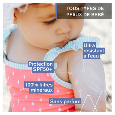 Uriage Bébé 1ère Crème Minérale SPF50+ 50 ml