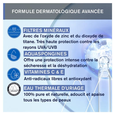 Uriage Bébé 1ère Crème Minérale SPF50+ 50 ml