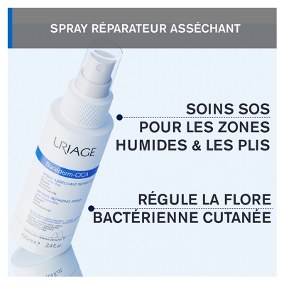 Uriage Bariéderm Cica Spray Asséchant Réparateur 100 ml