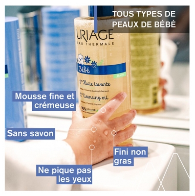 Uriage Bébé 1ère Huile Lavante 500 ml