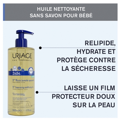 Uriage Bébé 1ère Huile Lavante 500 ml