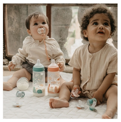 Suavinex 2 Sucettes avec Tétine Symétrique SX Pro 6 à 18 Mois