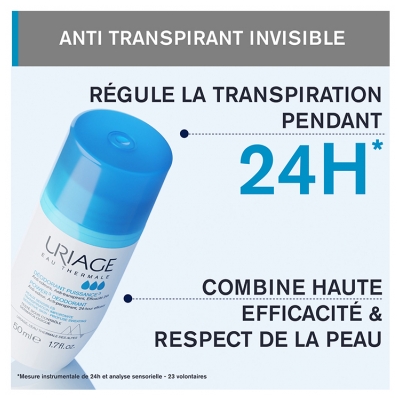 Uriage Déodorant Puissance 3 50 ml