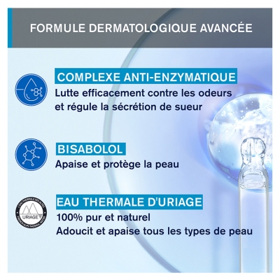 Uriage Déodorant Puissance 3 50 ml