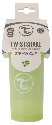Twistshake Tasse avec Paille Édition Limitée 360 ml 6 Mois et +