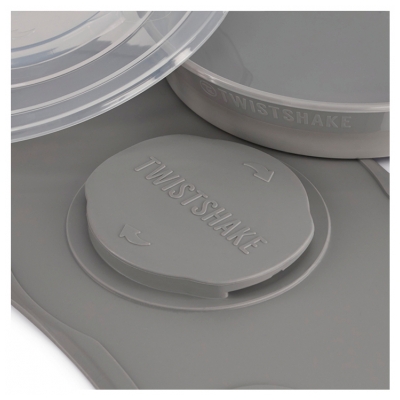 Twistshake Mini Plateau Click Mat + Assiette & Couvercle 6 Mois et +