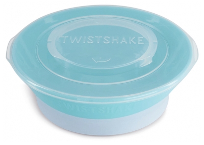 Twistshake Bol & Couvercle 6 Mois et + - Couleur : Bleu Pastel