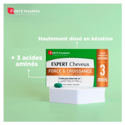 Forté Pharma Expert Cheveux Force & Croissance 90 Comprimés