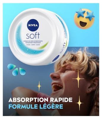 Nivea Soft Crème de Soin Hydratante 500 ml