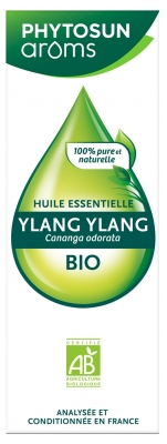 Phytosun Arôms Huile Essentielle Ylang Ylang (Cananga odorata) Bio 5 ml
