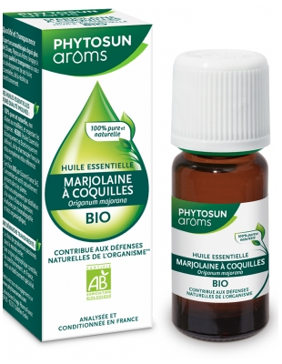 Phytosun Arôms Huile Essentielle Marjolaine à Coquilles (Origanum majorana) Bio 5 ml