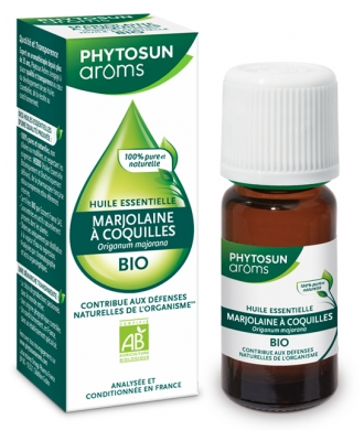Phytosun Arôms Huile Essentielle Marjolaine à Coquilles (Origanum majorana) Bio 5 ml