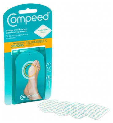 Compeed Oignons Moyen Format 5 Pansements
