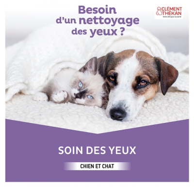 Clément Thékan Soin des Yeux Chats et Chiens 125 ml
