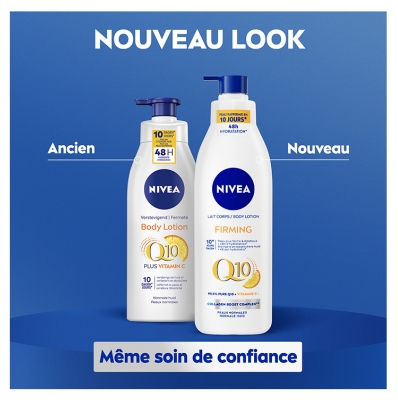 Nivea Q10 Lotion Corps Fermeté Hydratant + Vitamine C 250 ml