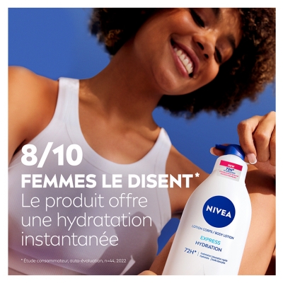 Nivea Lotion Corps Express Hydratation 72H 400 ml