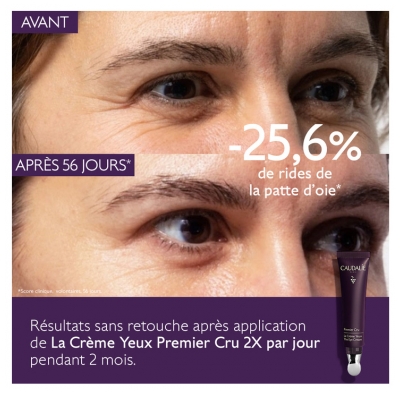 Caudalie Premier Cru La Crème Yeux Anti-Âge Global 15 ml