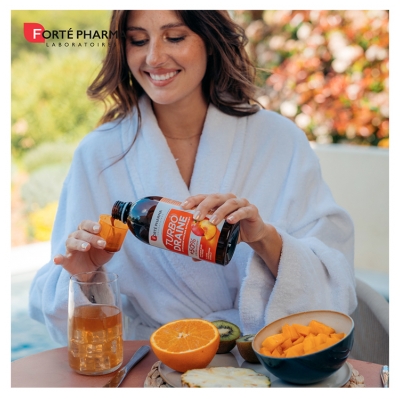 Forté Pharma TurboDraine Minceur Lot de 2 x 500 ml - Goût : Thé Vert/Pêche