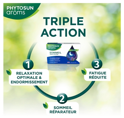 Phytosun Arôms Sommeil Triple Action 30 Comprimés