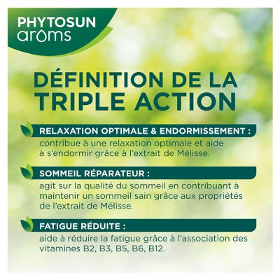 Phytosun Arôms Sommeil Triple Action 30 Comprimés