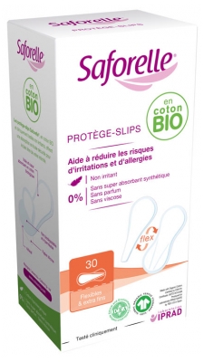 Saforelle Flexible & Extra-Thin 30 Pantyliners Saforelle Flexible & Extra-Thin 30 Pantyliners