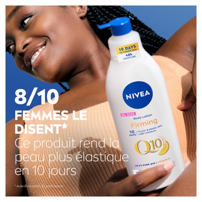 Nivea Q10 Lotion Corps Fermeté Hydratant + Vitamine C 625 ml