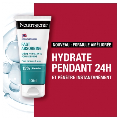 Neutrogena Crème Pieds Absorption Express 100 ml