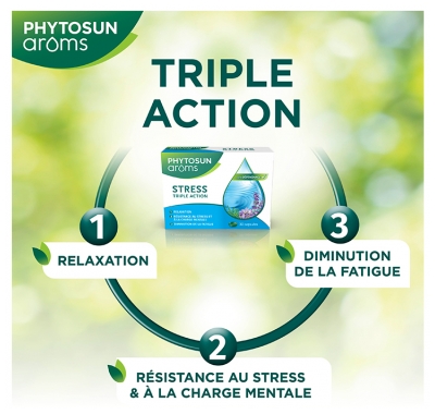 Phytosun Arôms Stress Triple Action 30 Capsules
