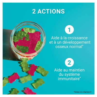 Mag 2 Kids Croissance et Immunité 30 Gommes