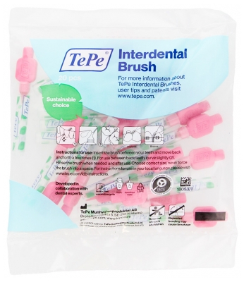 TePe 20 Interdental Brushes - Size: ISO 0 TePe 20 Interdental Brushes - Size: ISO 0