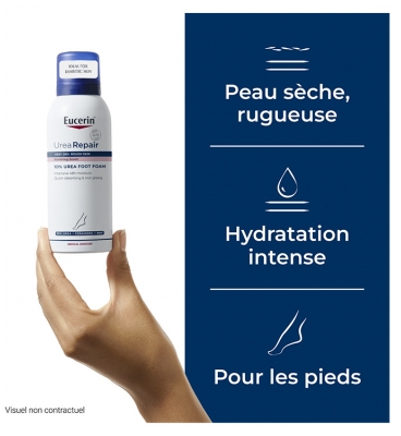 Eucerin UreaRepair PLUS Mousse Pieds 10% d'Urée 150 ml