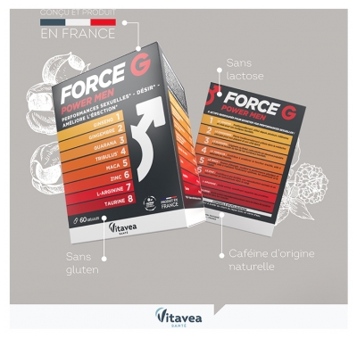Vitavea Force G Power Men 60 Gélules