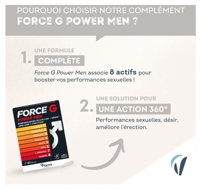 Vitavea Force G Power Men 60 Gélules