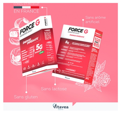 Vitavea Force G Booster Shot Énergie Immédiate 10 Ampoules