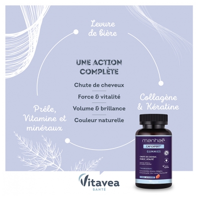 Vitavea Manhaé Cap Expert 60 Gummies