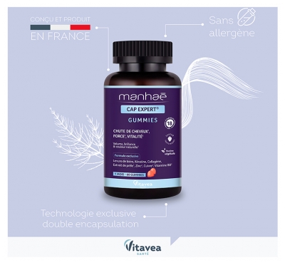 Vitavea Manhaé Cap Expert 60 Gummies
