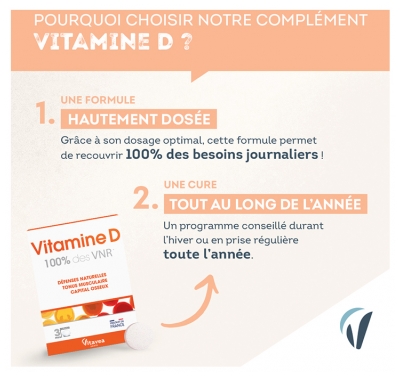 Vitavea Vitamine D 90 Comprimés