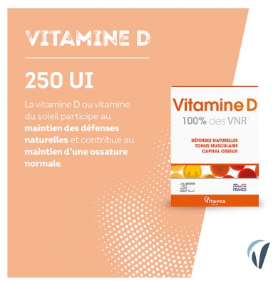 Vitavea Vitamine D 90 Comprimés