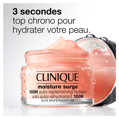 Clinique Moisture Surge Soin Auto-Réhydratant 100H Tous Types de Peau 50 ml