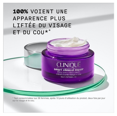 Clinique Smart Clinical Repair Crème Liftante Visage + Cou 50 ml