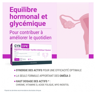 Densmore Gyn OPK Régulation hormonale 30 Sachets