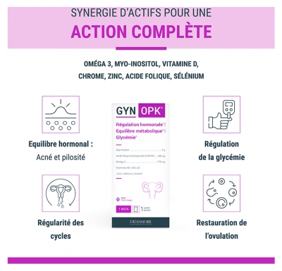 Densmore Gyn OPK Régulation hormonale 30 Sachets