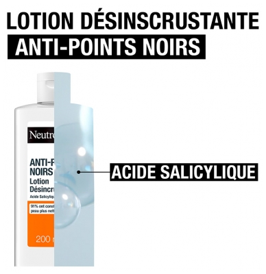 Neutrogena Lotion Désincrustante Anti-Points Noirs 200 ml