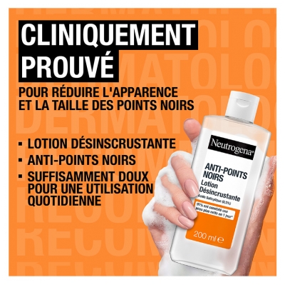 Neutrogena Lotion Désincrustante Anti-Points Noirs 200 ml