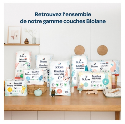 Biolane Culottes Naturelles 40 Culottes Taille 5 (12-18 kg)