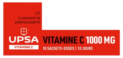 UPSA Vitalité Vitamine C 1000 mg 10 Sachets