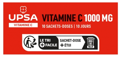 UPSA Vitalité Vitamine C 1000 mg 10 Sachets