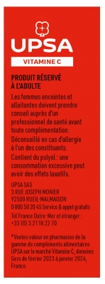 UPSA Vitalité Vitamine C 1000 mg 20 Comprimés à Croquer