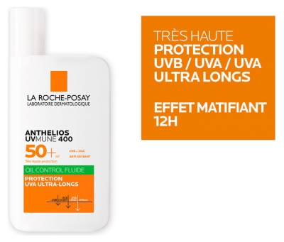La Roche-Posay Anthelios UVmune 400 Fluide Oil Control SPF50+ 50 ml