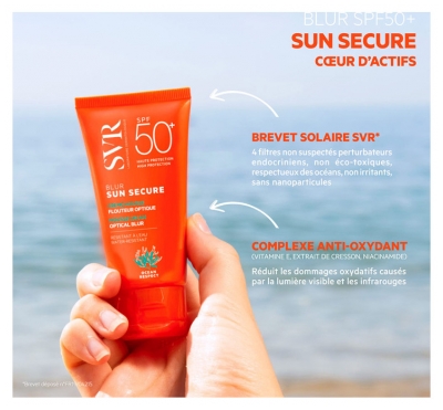 SVR Sun Secure Blur Crème Mousse Flouteur Optique SPF50+ 50 ml